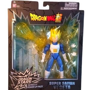 DragonBall Super Super Saiyan Vegeta, 6.5", Yellow +Blue.